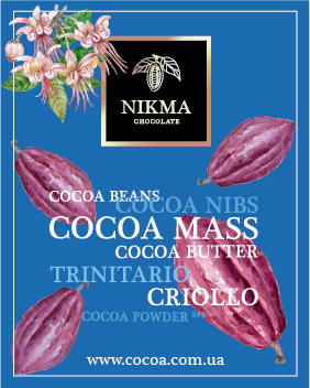 какао тертое Nikma Chocolate