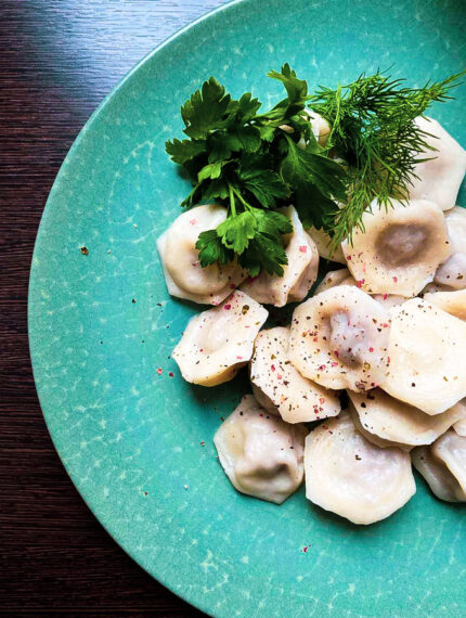 Пельмени с мясом