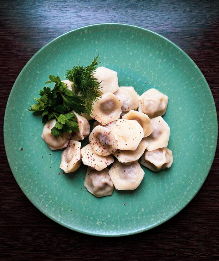 Пельмени с курицей