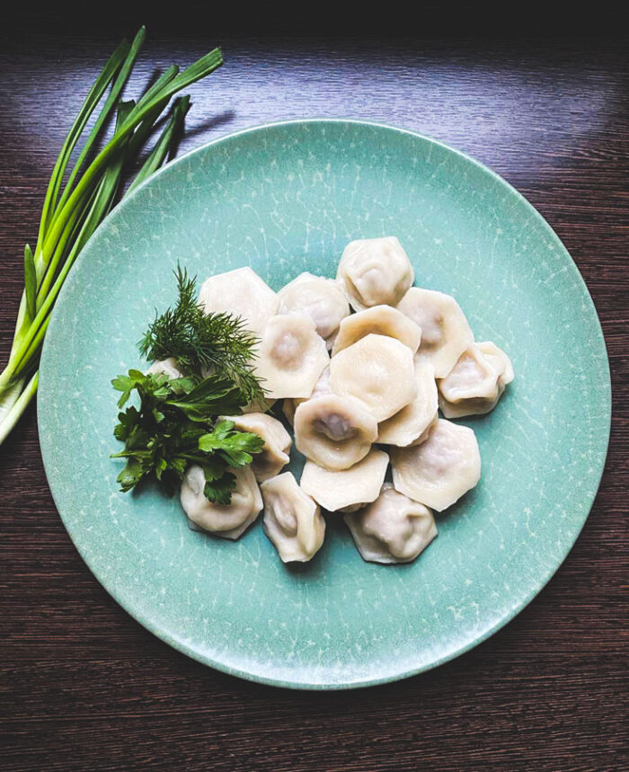 Пельмени с курицей