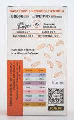 Макароны из красной чечевицы